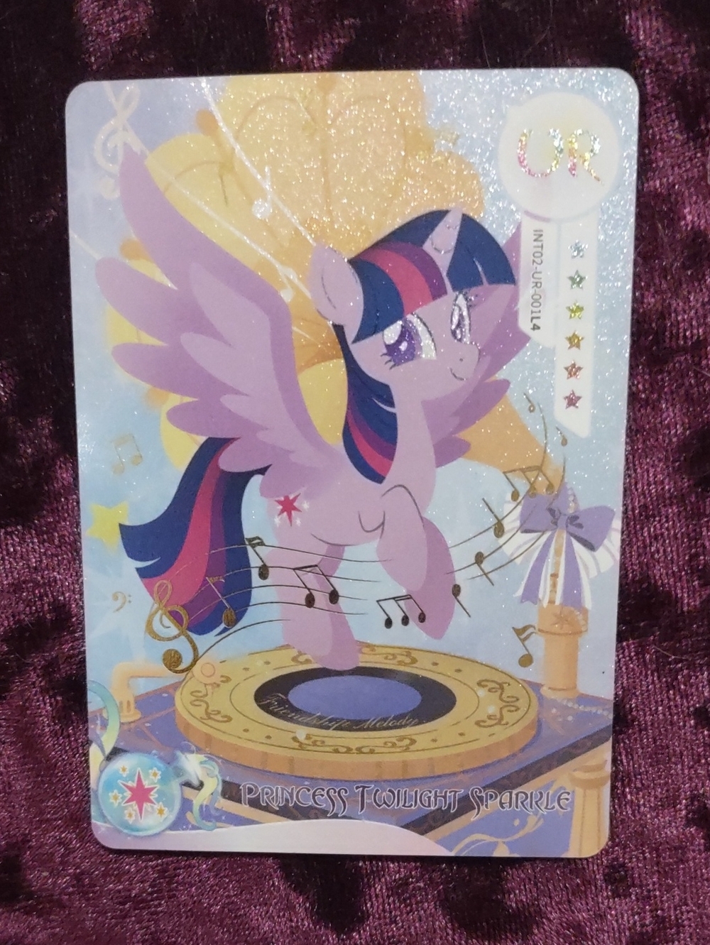 My Little Pony Princess Twilight Sparkle Collector Card - Purple